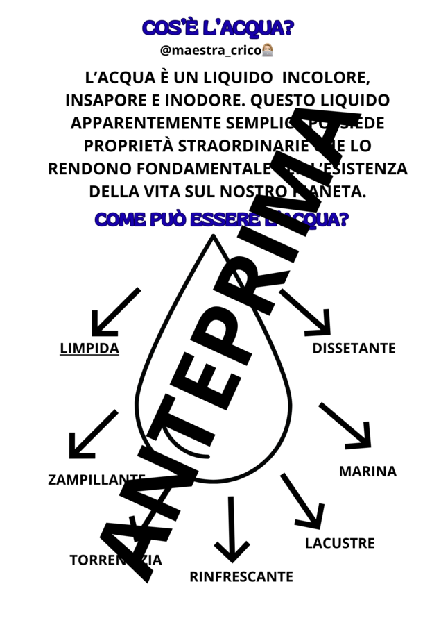 PERCORSO SULL' ACQUA