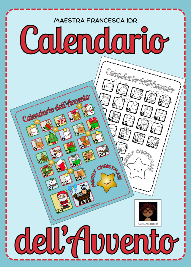 CALENDARIO DELL'AVVENTO - Poster