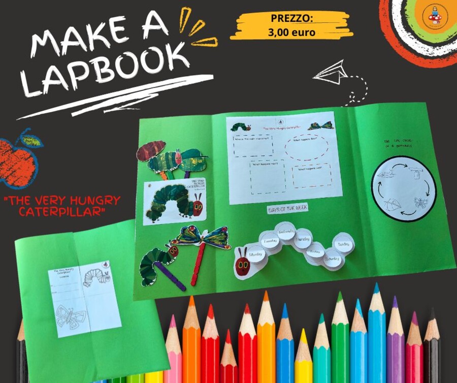 LAPBOOK "The very hungry caterpillar"