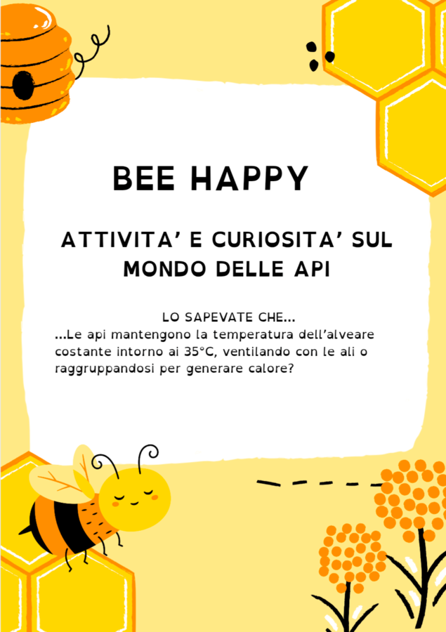 Giornata delle api: BeeHappy. Attività e curiosità sul mondo delle api