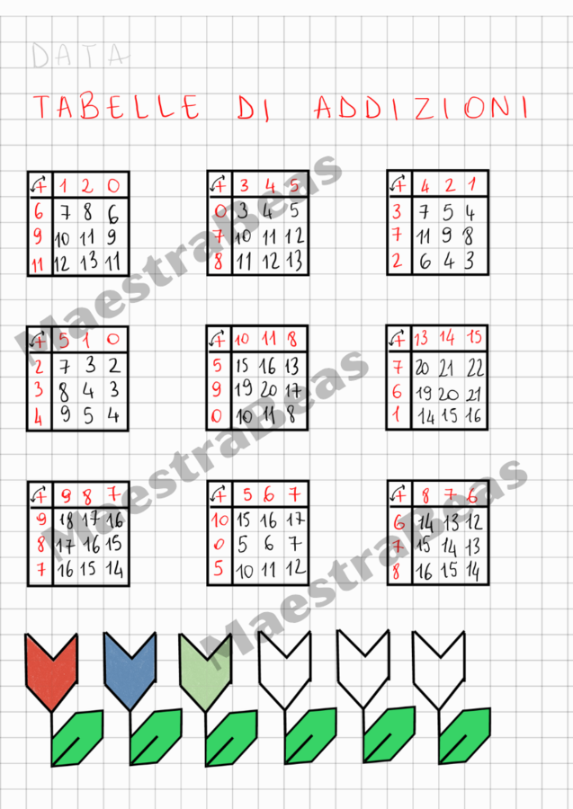 Quaderno di matematica classe prima (3)
