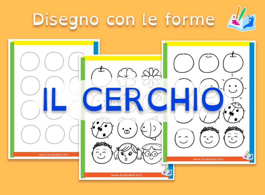 Disegno con le forme: il cerchio
