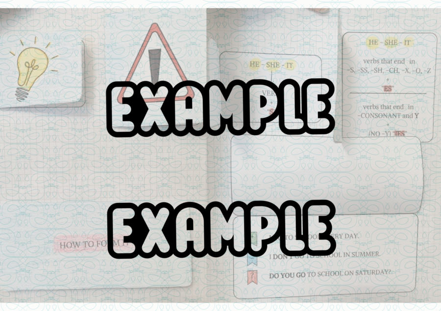 LAPBOOK del Present Simple
