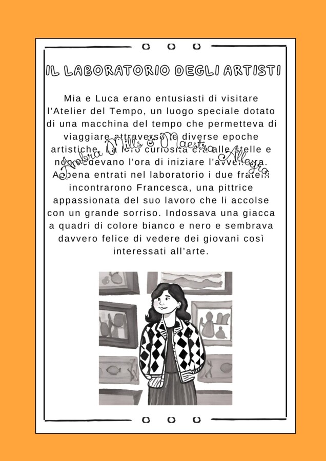 Nel Meraviglioso Mondo dell'Arte Classe 3