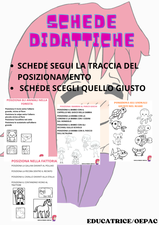 Schede Didattiche: segui la traccia del posizionamento