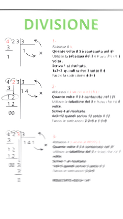 STRUMENTO PER LA DIVISIONE