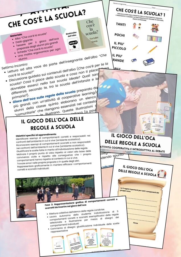 In viaggio verso la scuola primaria con gli albi illustrati - Pack di attività per progetti di continuità infanzia/primaria o per l'accoglienza in classe prima