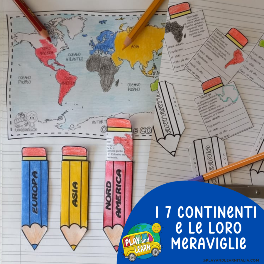 I CONTINENTI E LE LORO MERAVIGLIE
