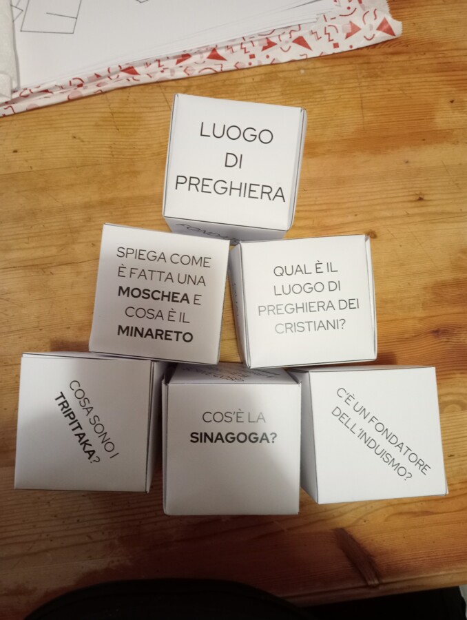 Dado Facile DOMANDE sulle RELIGIONI