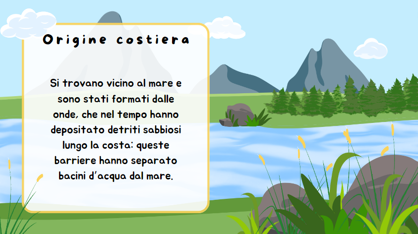 Il fiume e il lago - Passeggiata virtuale e schede riassuntive