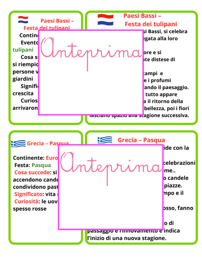 Primavera nel mondo: carte, attività didattiche, geografia e intercultura- bambini (5-8 anni)