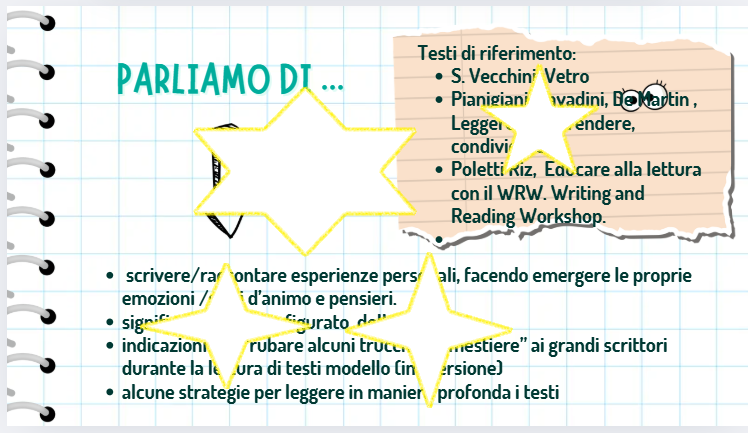 Attività con l'albo illustrato "Vetro"