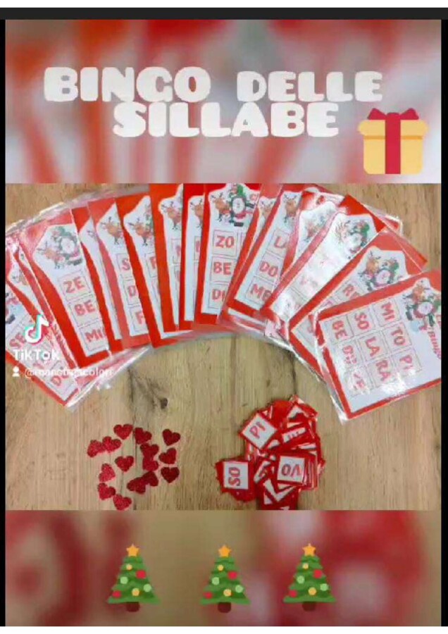 Il Bingo delle Sillabe