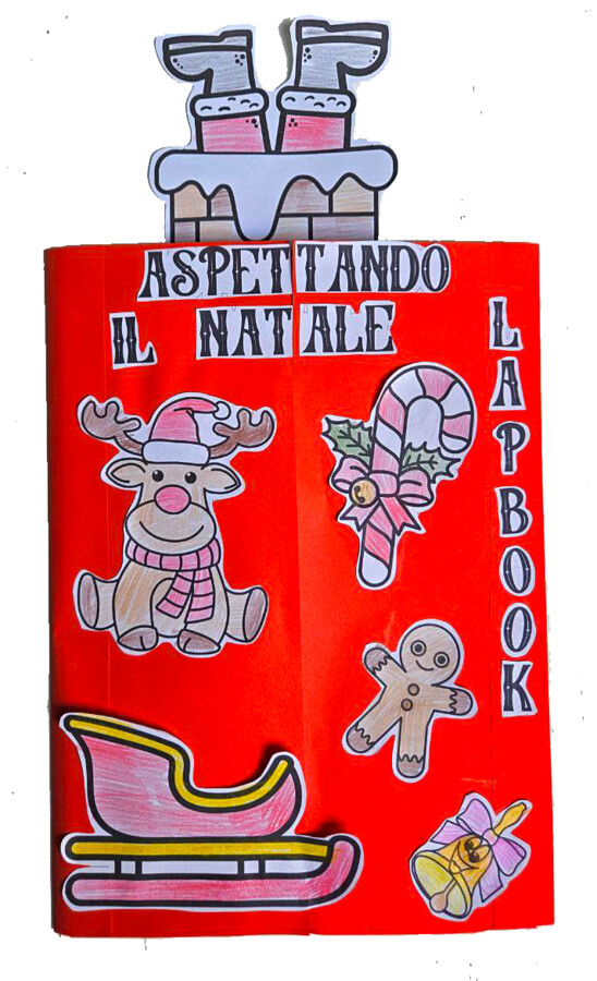 🎄 Lapbook "Aspettando il Natale" – Un progetto creativo per vivere la magia dell’attesa