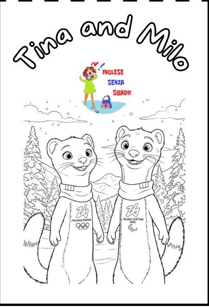 MILO and TINA: let's meet the STOATS representing the Milano-Cortina Winter Olympic and Paralympic Games