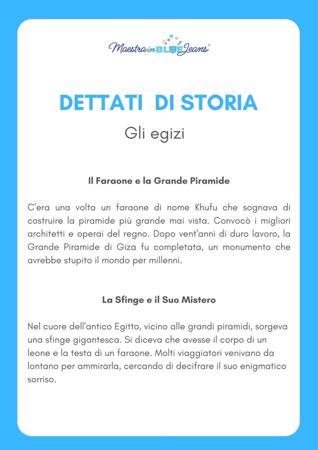 DETTATI DI STORIA