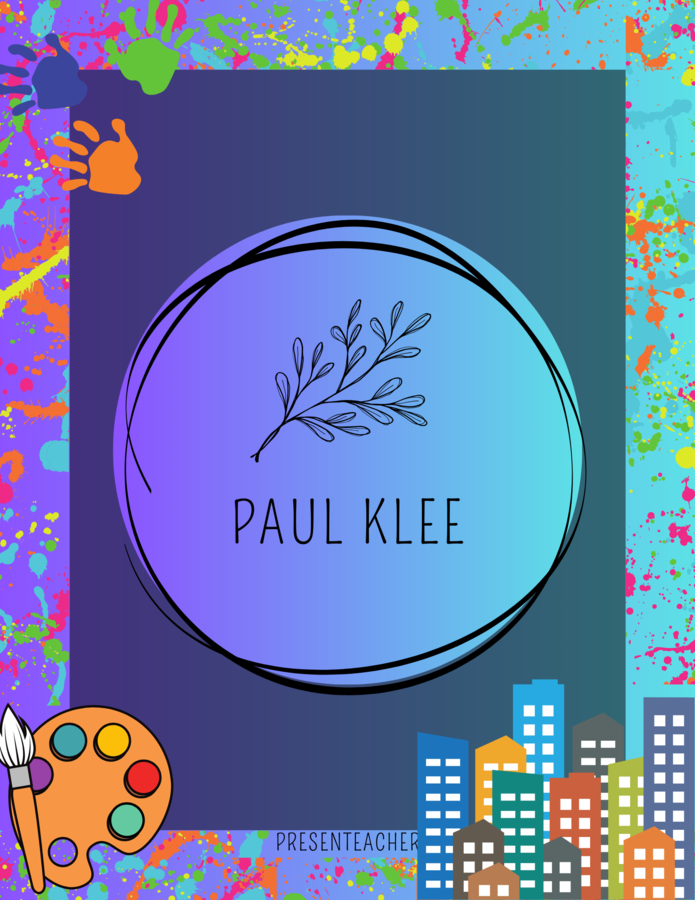 Paul Klee - Tabella tutorial per disegnare come lui