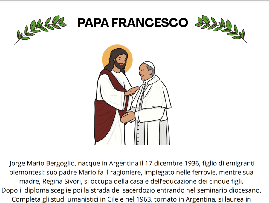 LA STORIA DI PAPA FRANCESCO