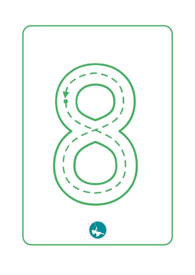 Flashcard numeri da stampare
