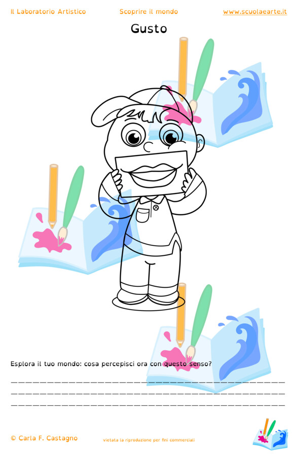 Piccolo diario dei 5 sensi