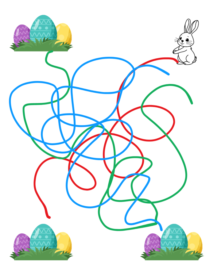 Caccia alle uova di Pasqua