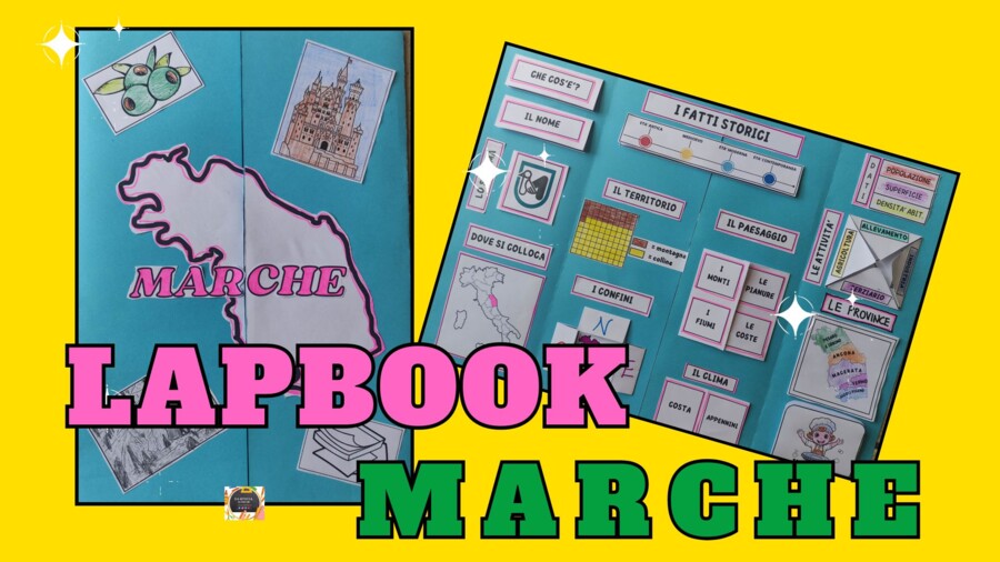 LAPBOOK LE MARCHE - Le regioni dell'Italia centrale -