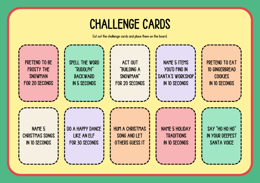 Christmas Board game