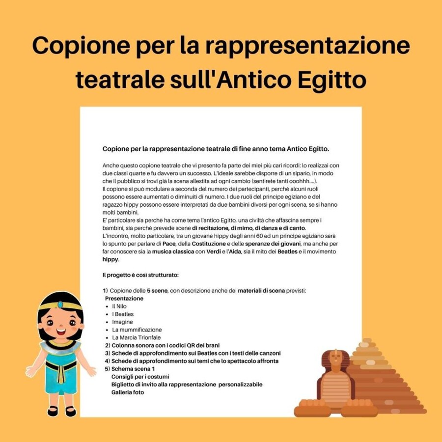 Copione Antico Egitto