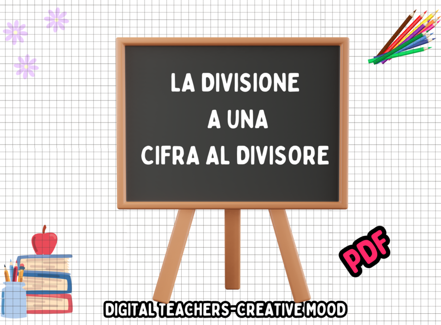DIVISIONE A UNA CIFRA AL DIVISORE