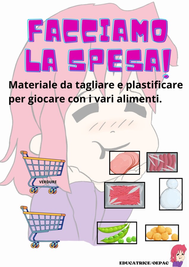 attacca e stacca: facciamo la spesa!