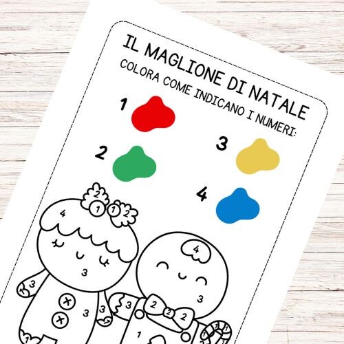 Schede didattiche Natale infanzia