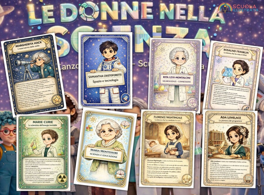 Donne nella Scienza - FlashCards