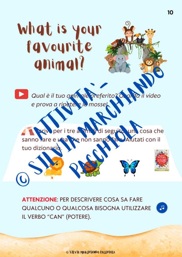 Summer holidays - activity book - classe 2^