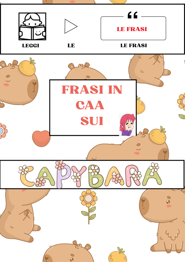lettura CAA sui capibara