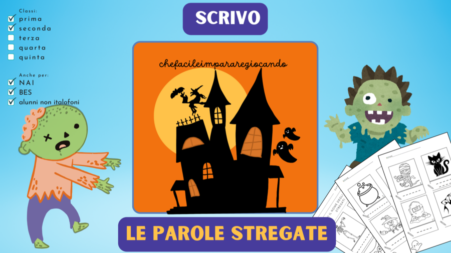 HALLOWEEN - LE PAROLE STREGATE - SCRIVERE