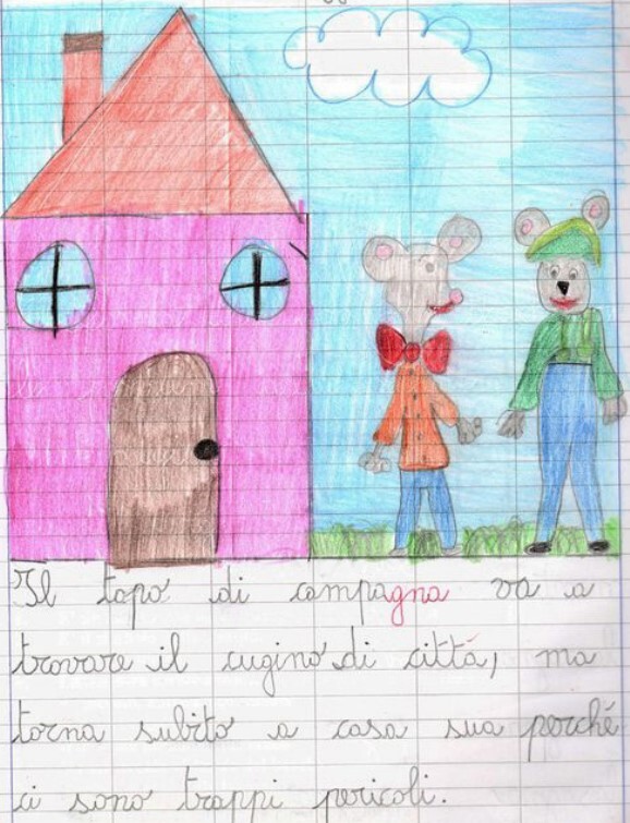 Quadernone di italiano classe prima scuola primaria