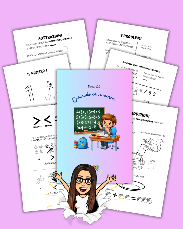 "Giocando con i numeri" - minibook