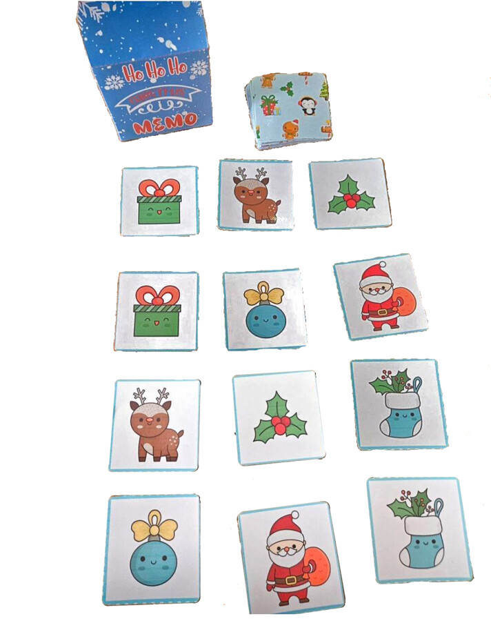 🎄 Memory di Natale – Un gioco festoso da stampare e regalare!