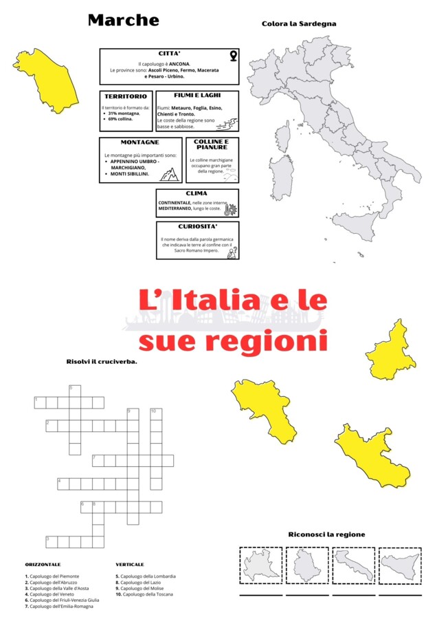 L'Italia e le sue regioni