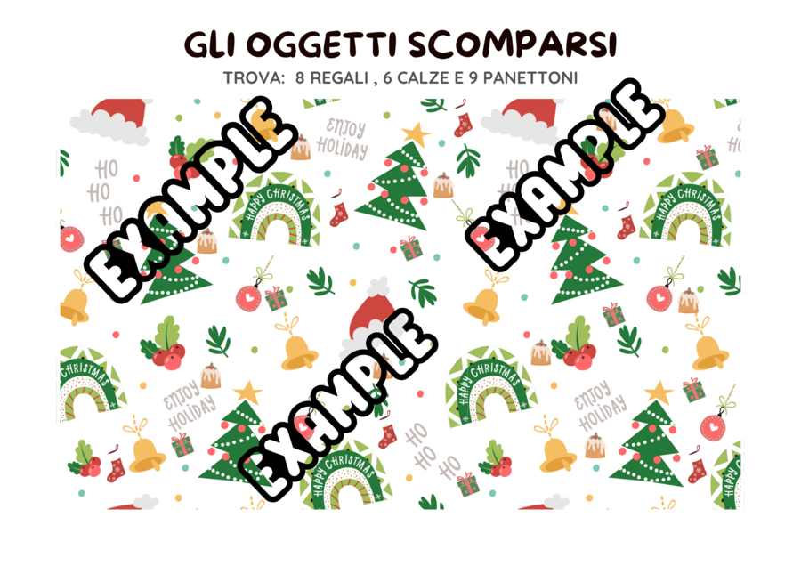 COMPITI DI NATALE MATEMATICI - RIPASSA CON 10 SCHEDE DIVERTENTI