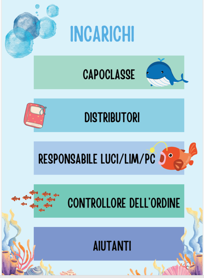 ACCOGLIENZA TEMA MARE