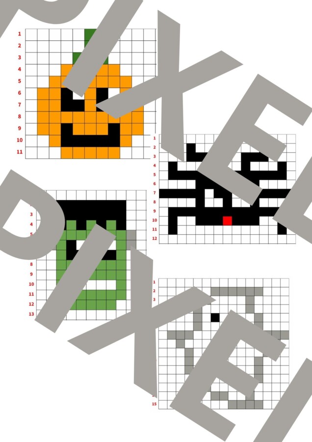PIXEL ART HALLOWEEN