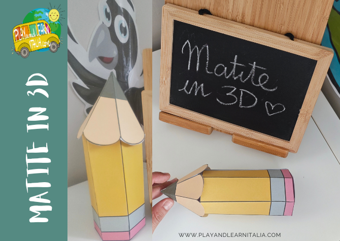 MATITE 3D per l'accoglienza
