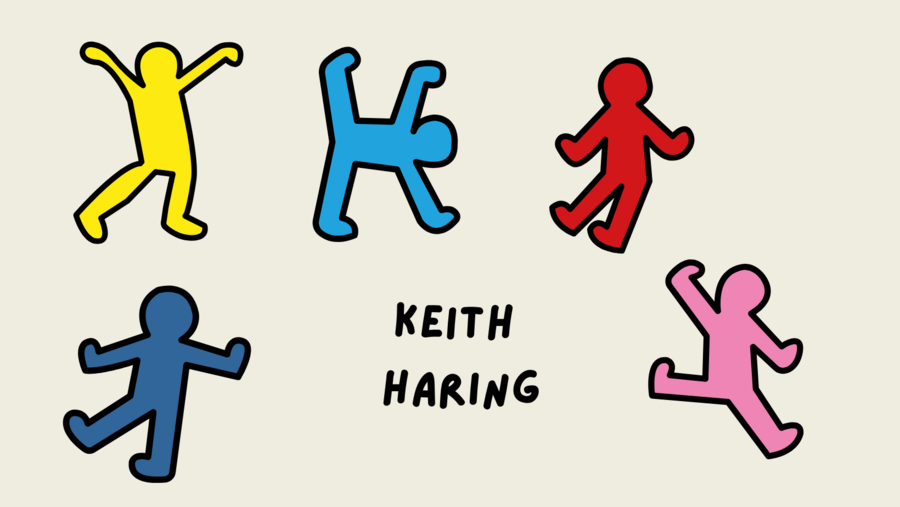 KEITH HARING - sperimentiamo con coraggio
