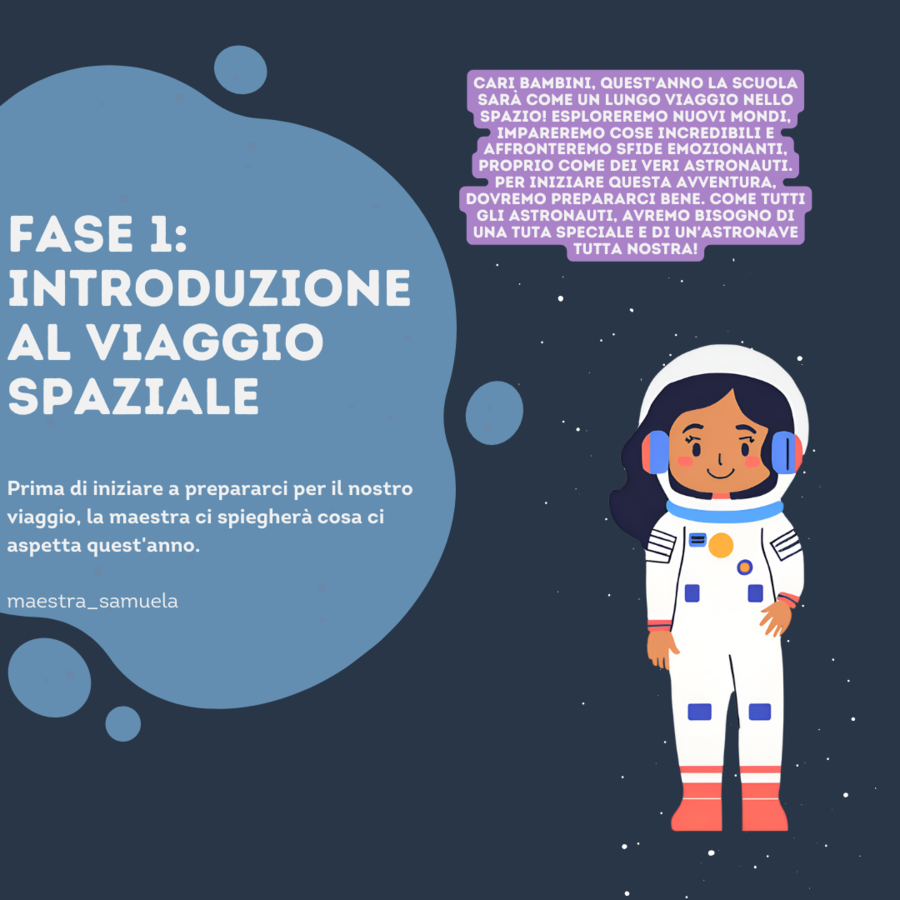 Accoglienza prima/seconda - "Il Grande Viaggio nello Spazio" 🌠