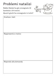 Il quadernino delle attività invernali di matematica classe seconda