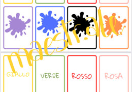 Flashcards colori
