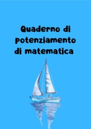 Quaderno di potenziamento matematica 2