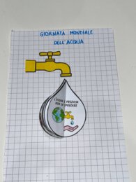 🌊 Giornata dell'Acqua – Lavoretto Educativo 💧