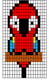 Pixel art piccole espressioni